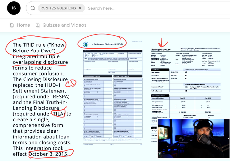 NMLS exam prep Part 1